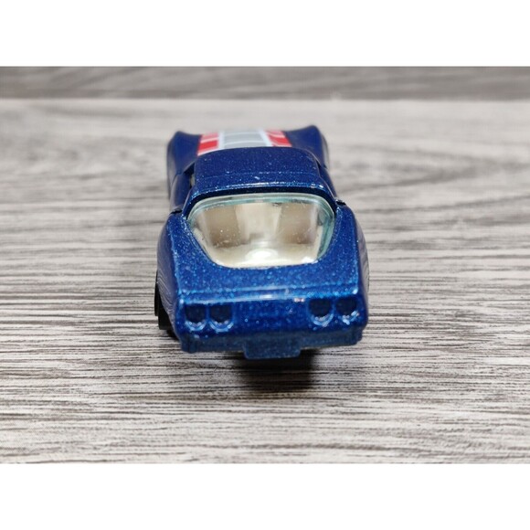 VINTAGE 1970s YATMING #1080 BLUE CHEVY CORVETTE STINGRAY DIECAST 1:64 HONG KONG - Picture 8 of 10